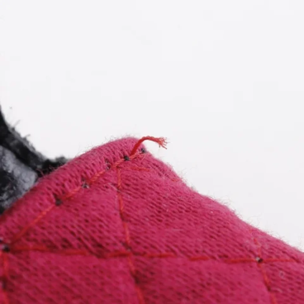 Chanel Vintage Pre-owned Cotton chanel-bags Pink Dames