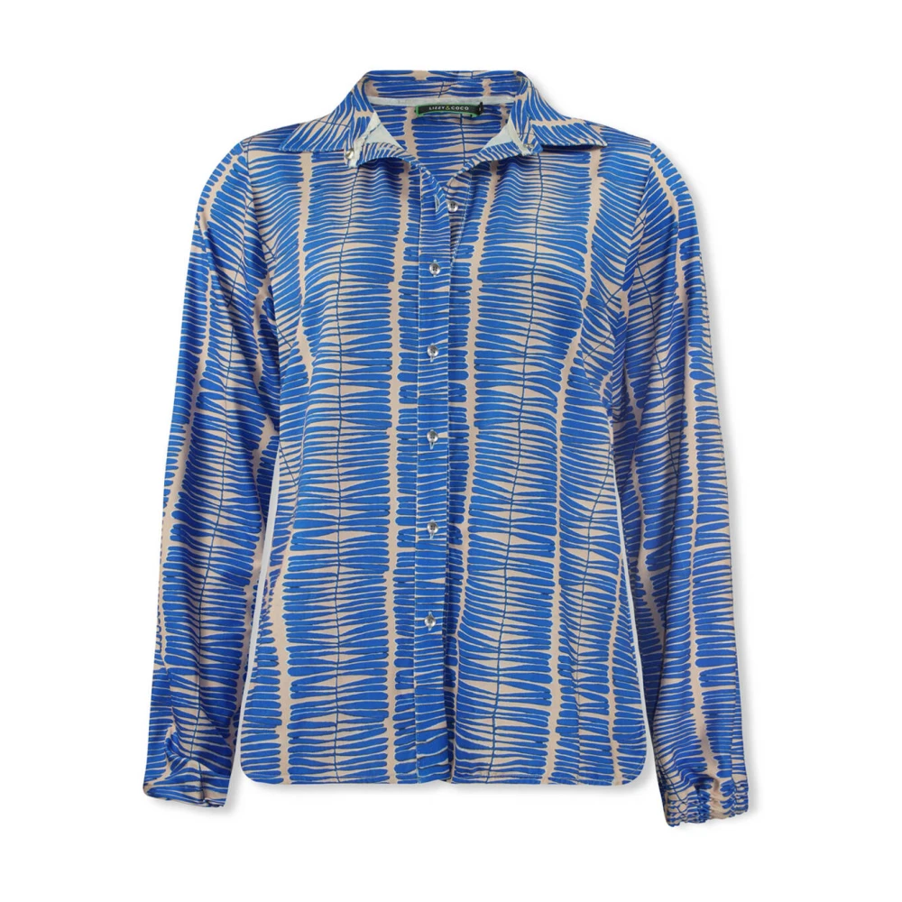 Lizzy & Coco Diana Blouse lange mouw Blue Dames