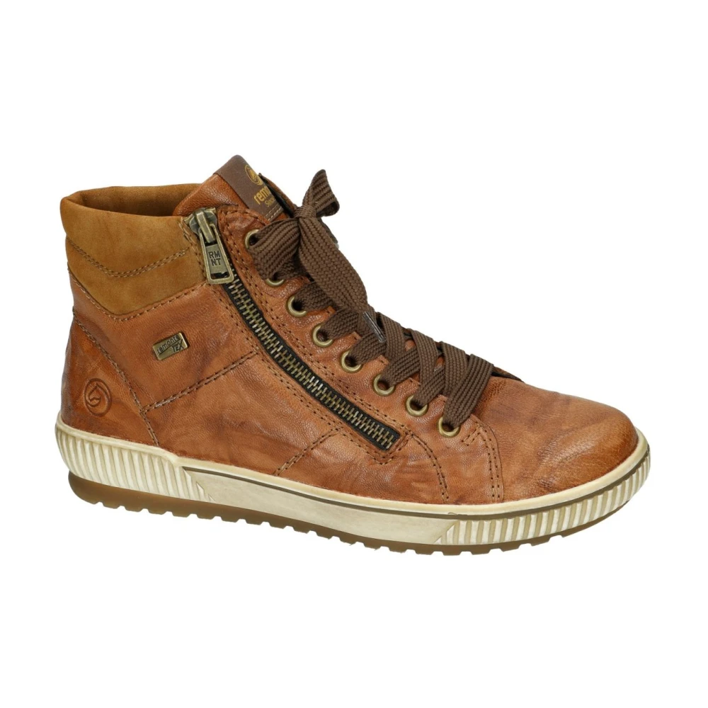Remonte D0772-22 Mid-High Sneakerboots Dames Schoenen Bruin