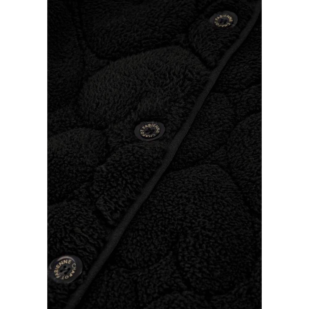 Fabienne Chapot Zwarte Teddyjas met Hartjesprint Black Dames