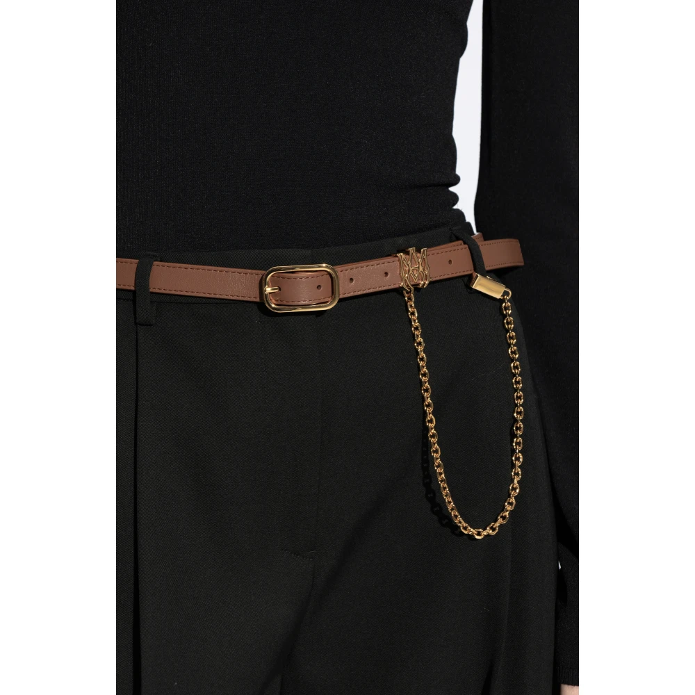 Amiri Leren riem Brown Heren
