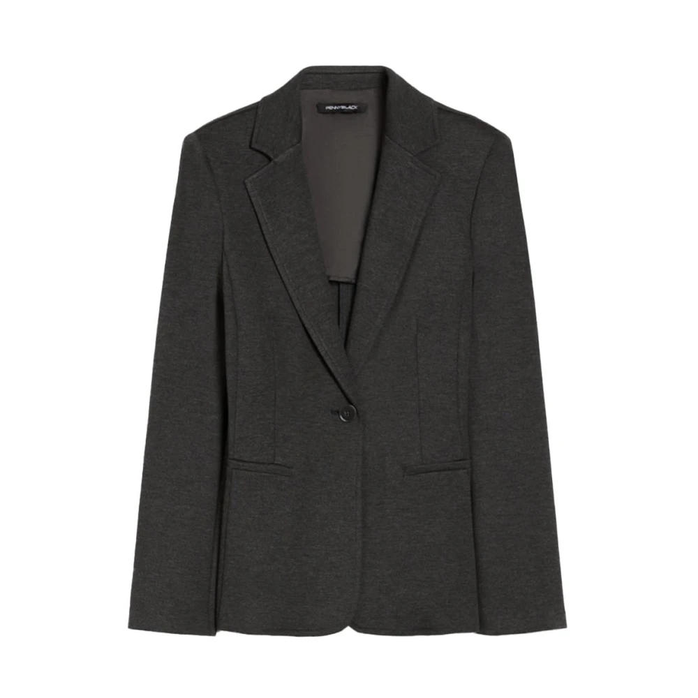Pennyblack Milano Jersey Blazer Gray Dames