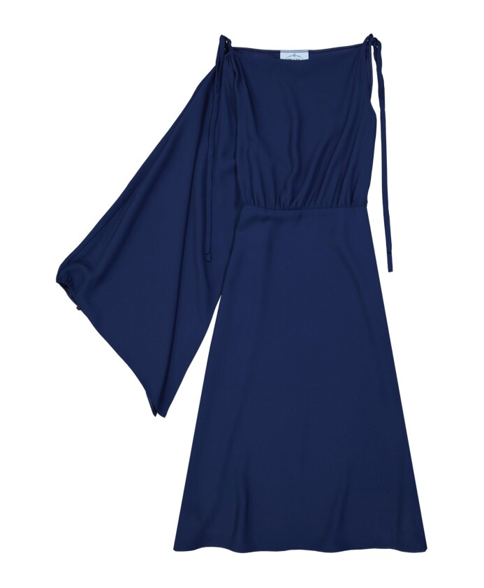flared-one-sleeve-midi-dress