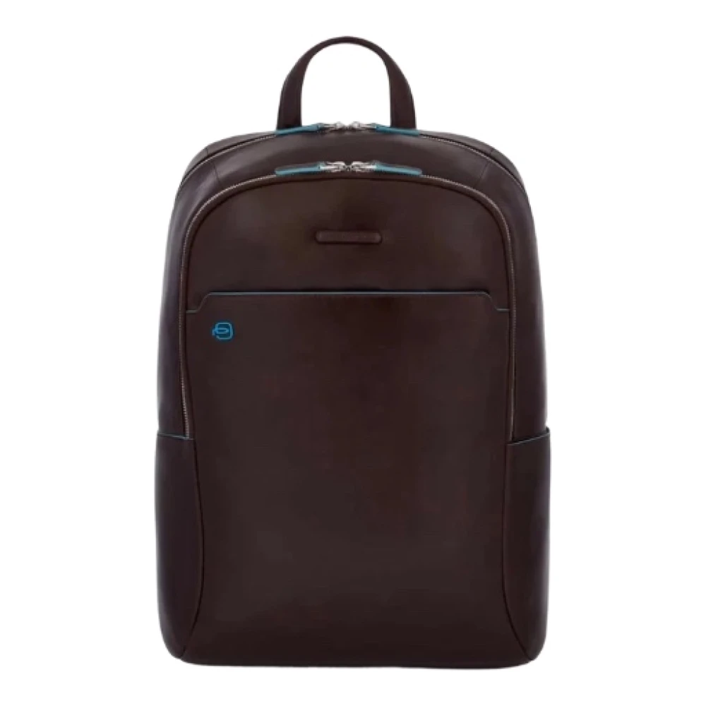 Piquadro Mannelijk Bruin Tassen Heren, One Size, Polyester, Zaino Grande 15;6" Rugzak