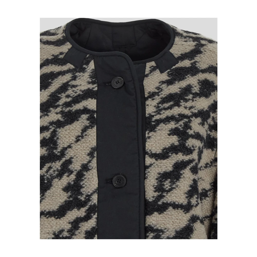 Isabel Marant Étoile Wollen jas voor vrouwen Black Dames