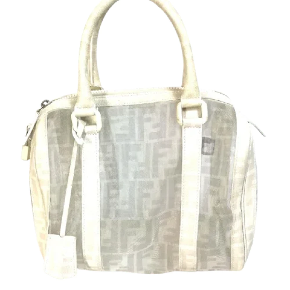 Fendi Vintage Pre-owned Leather fendi-bags White Dames