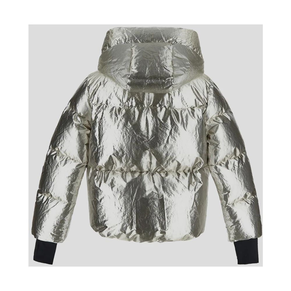 Moncler Nylon Trevelin Jas Gray Dames
