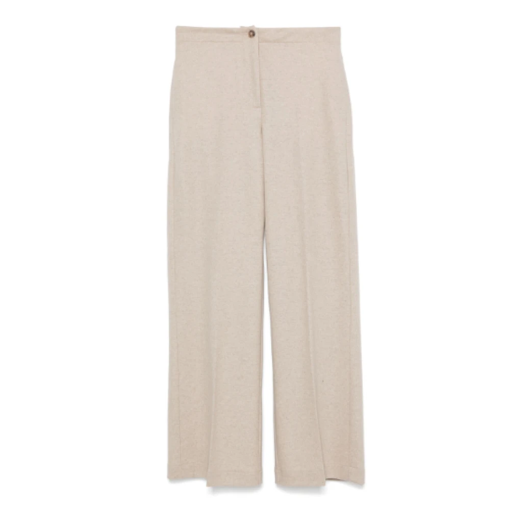 Seventy Duifgrijs Stijlvolle Broek Beige Dames