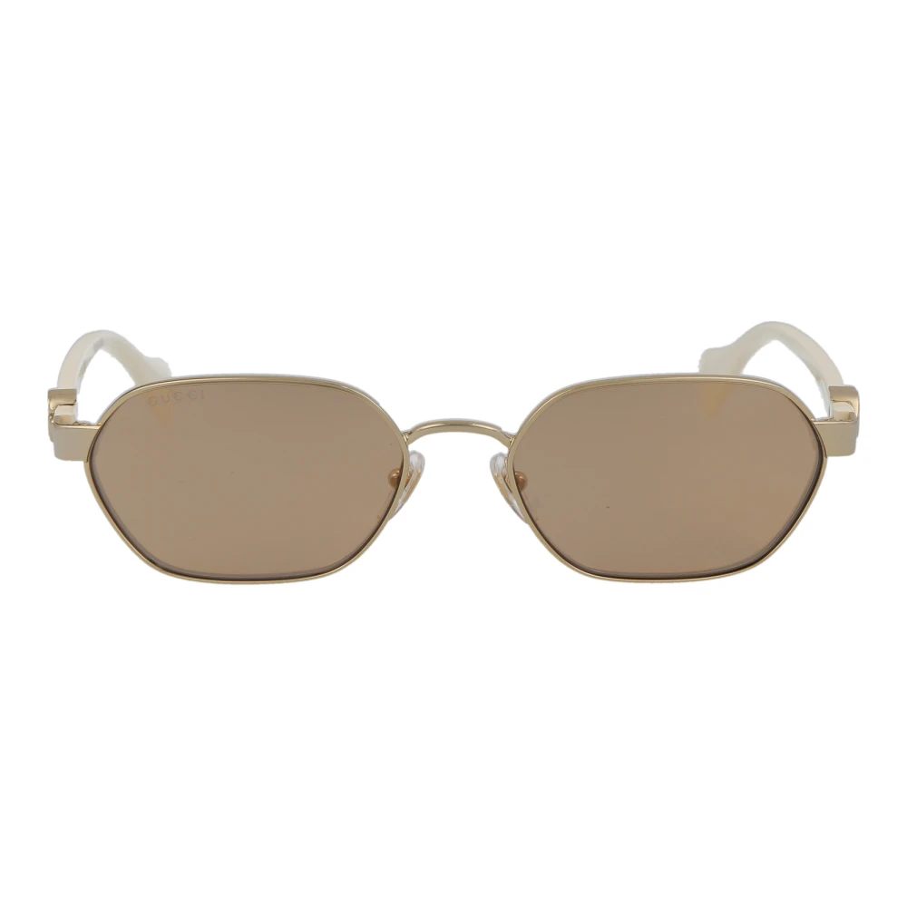 Gucci Women's Yellow Gg1593s Sunglasses - Sunglasses - 56 Mm - Accessories