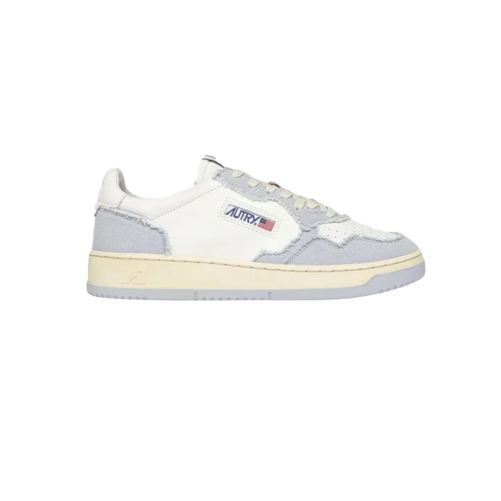 Autry White Sneakers, Female, 3 Uk, Medalist Low