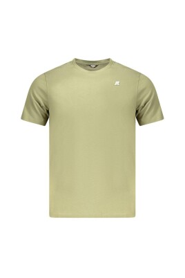 t-shirt-en-coton-vert-a-col-rond