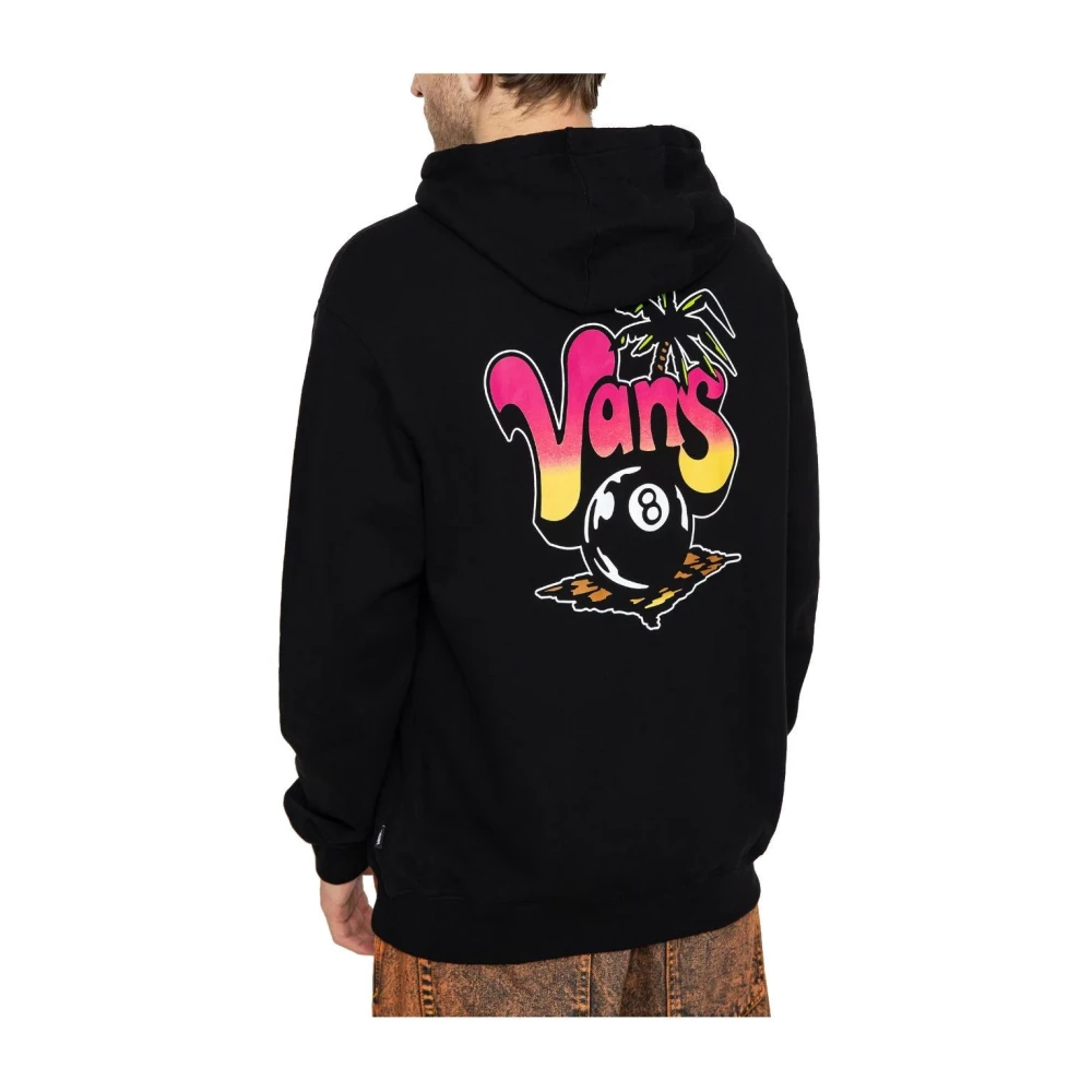 Vans Urban Style Hoodie met Unieke Print Black Heren