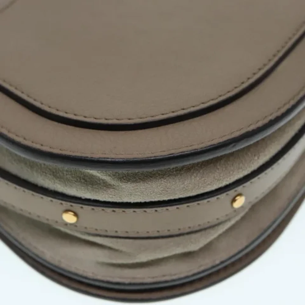 Chloé Pre-owned Leather handbags Brown Dames