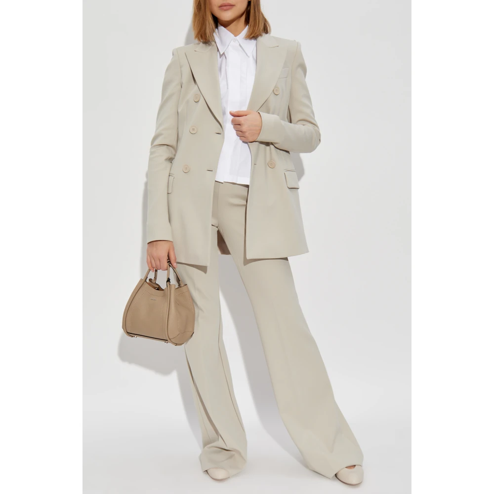 SPORTMAX Dubbelrijige blazer Frizzo Beige Dames