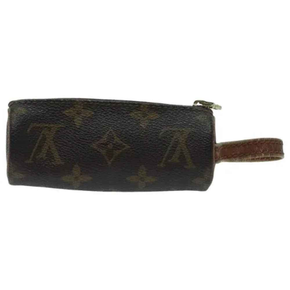 Louis Vuitton Vintage Pre-owned Canvas pouches Brown Dames