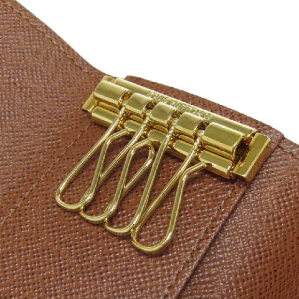 Louis Vuitton Vintage Pre-owned Canvas key-holders Brown Dames