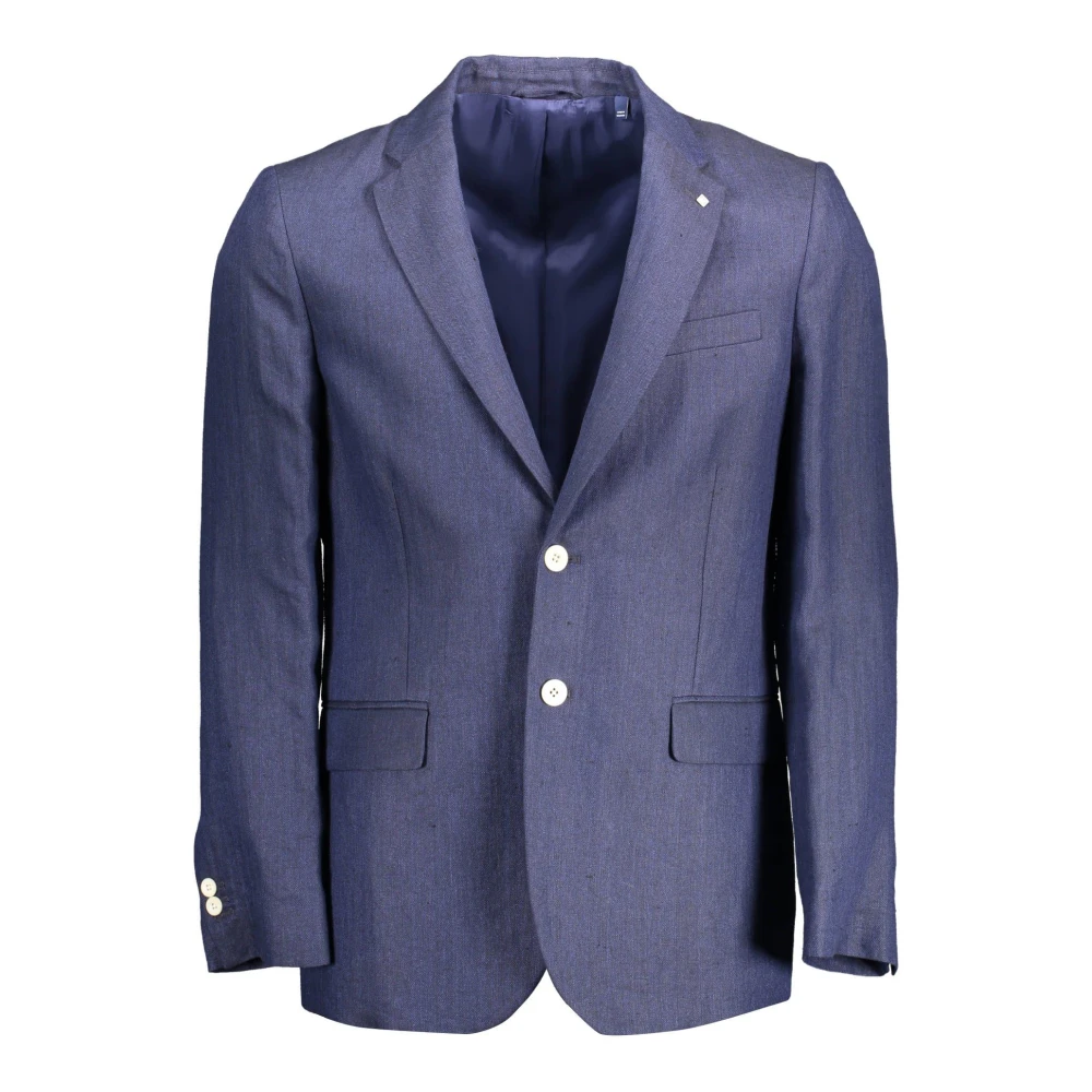 Gant - Jackets > Blazers - Blue - Gant - Modalova