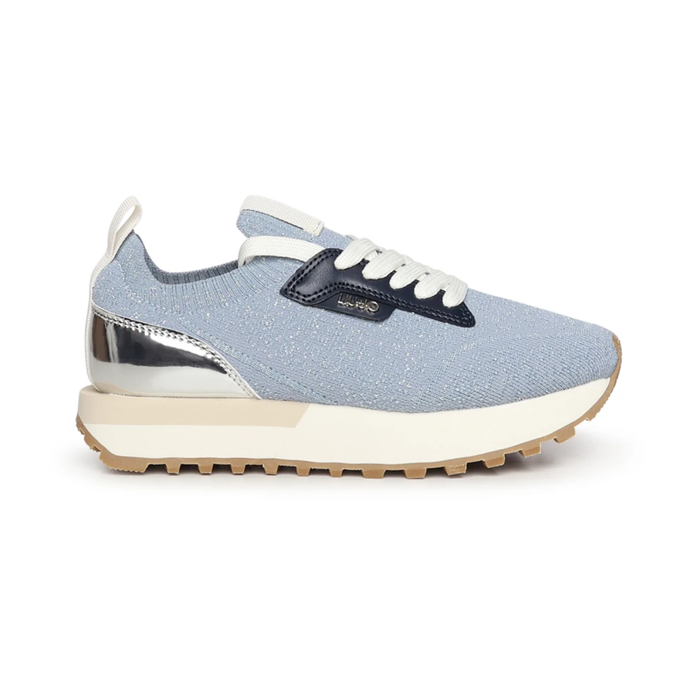 Liu Jo Women's Blue Sneakers, 4 Uk, Trainers