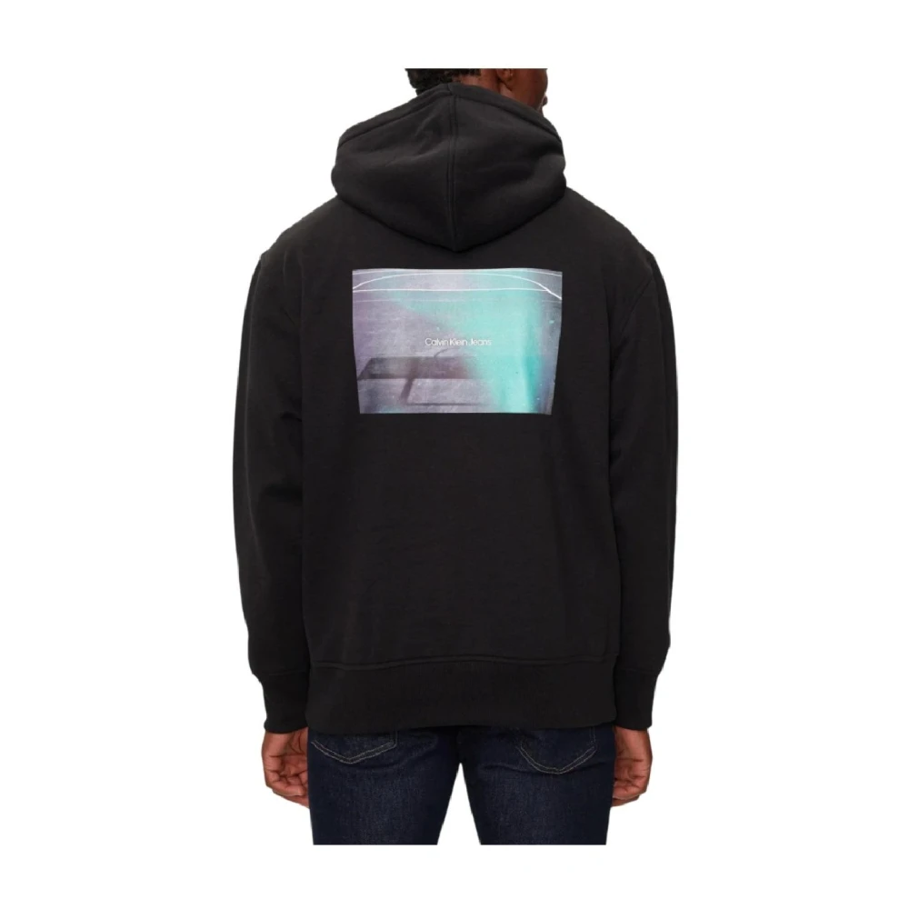 Calvin Klein Basketbalveld Sweatshirt Black Heren
