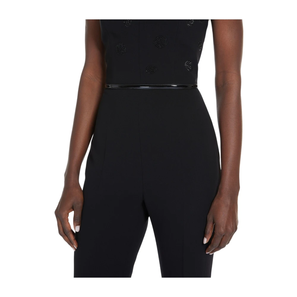 Max Mara Studio Stijlvolle Jumpsuit Black Dames