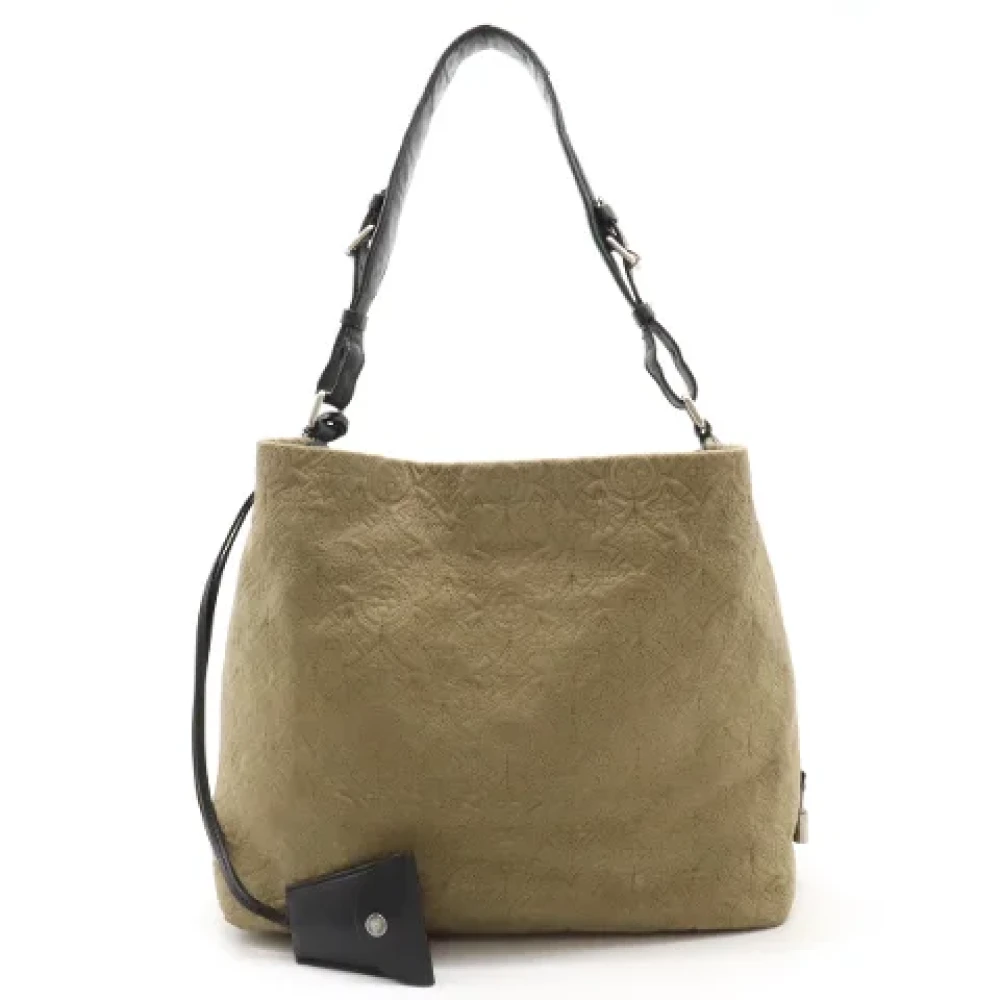 Louis Vuitton Vintage Pre-owned Leather louis-vuitton-bags Beige Dames