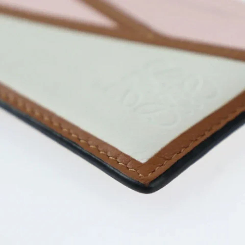 Loewe Pre-owned Leather wallets Multicolor Dames