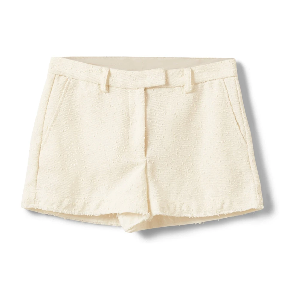Sofie Schnoor White Short Shorts - Female - Short Shorts - S - Shorts