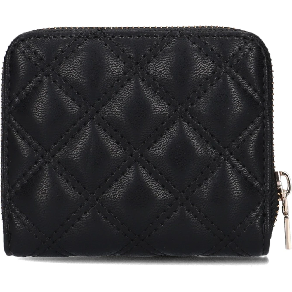 Guess Elegante Zwarte Ritsportemonnee Black Dames