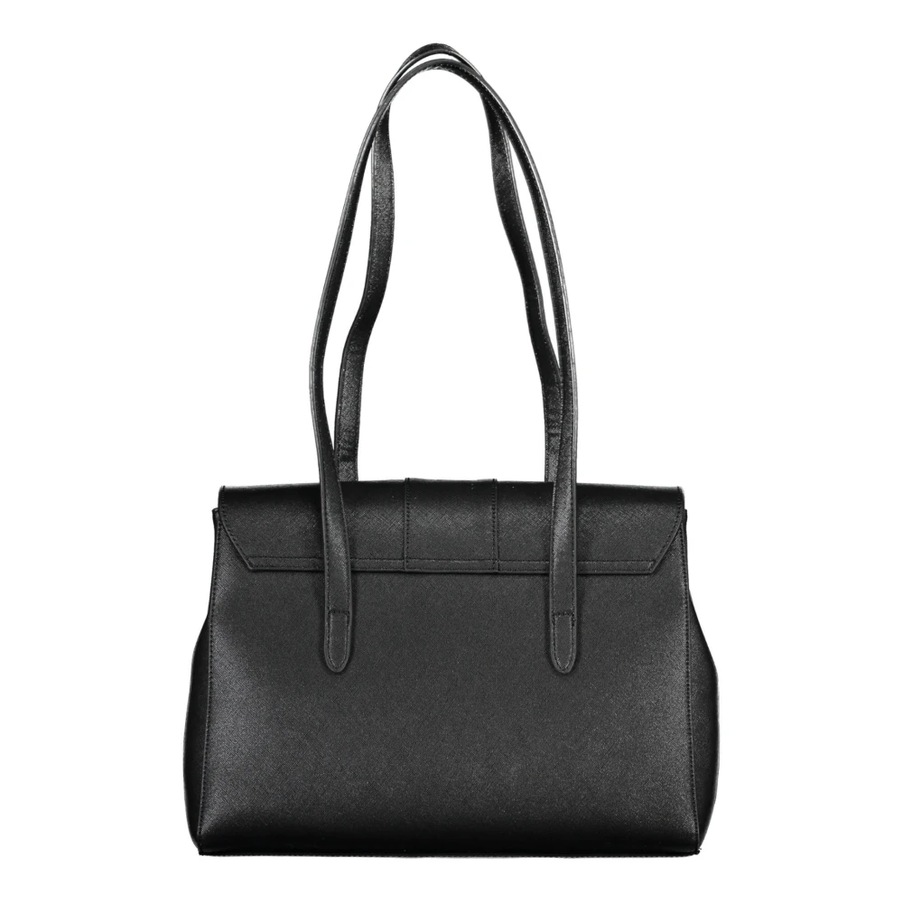 Valentino by Mario Valentino Zwarte schoudertas met ritssluiting Black Dames