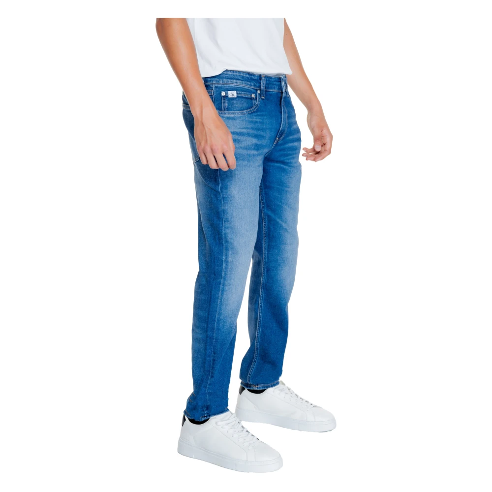 Calvin Klein Jeans Eco-Vriendelijke Jeanscollectie voor Mannen Blue Heren