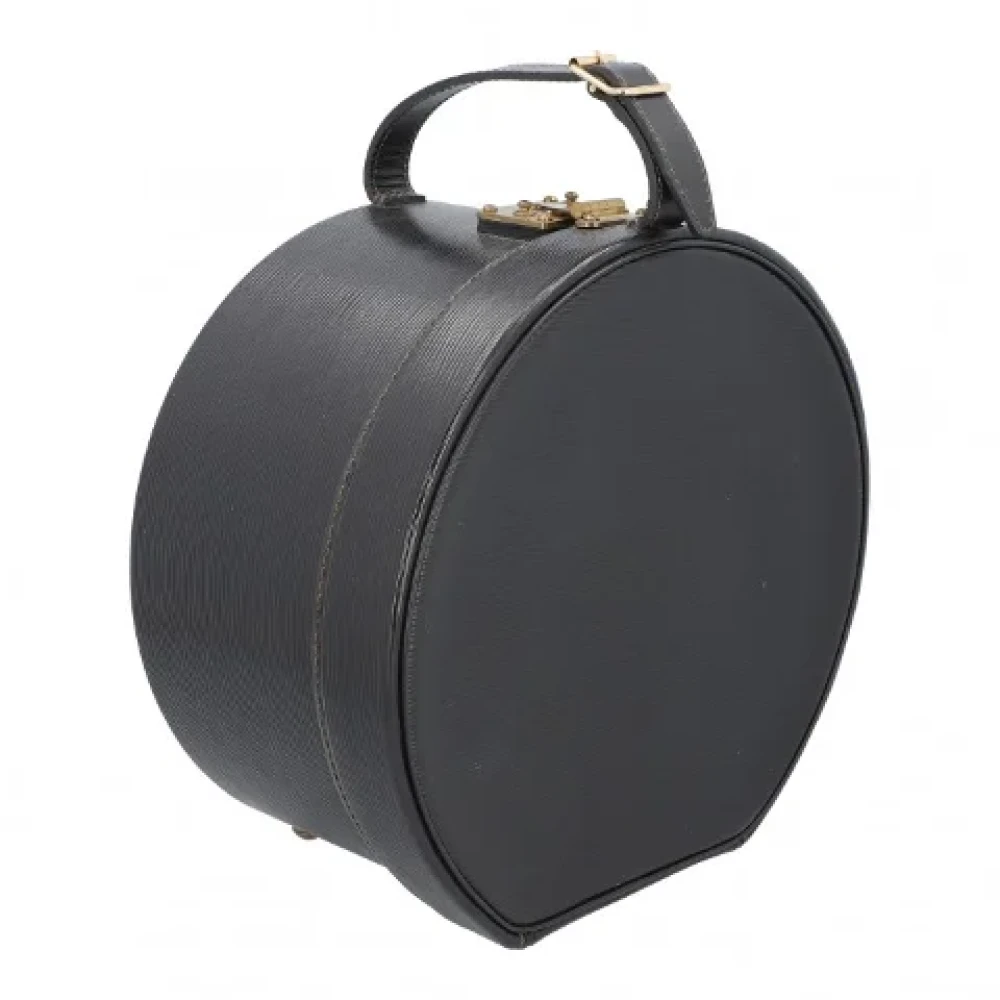 Louis Vuitton Vintage Pre-owned Leather travel-bags Black Dames