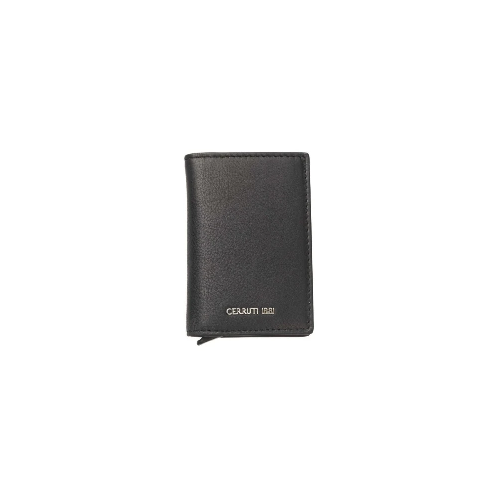 Cerruti 1881 Leren Portemonnee Tijdloze Elegantie Black Heren