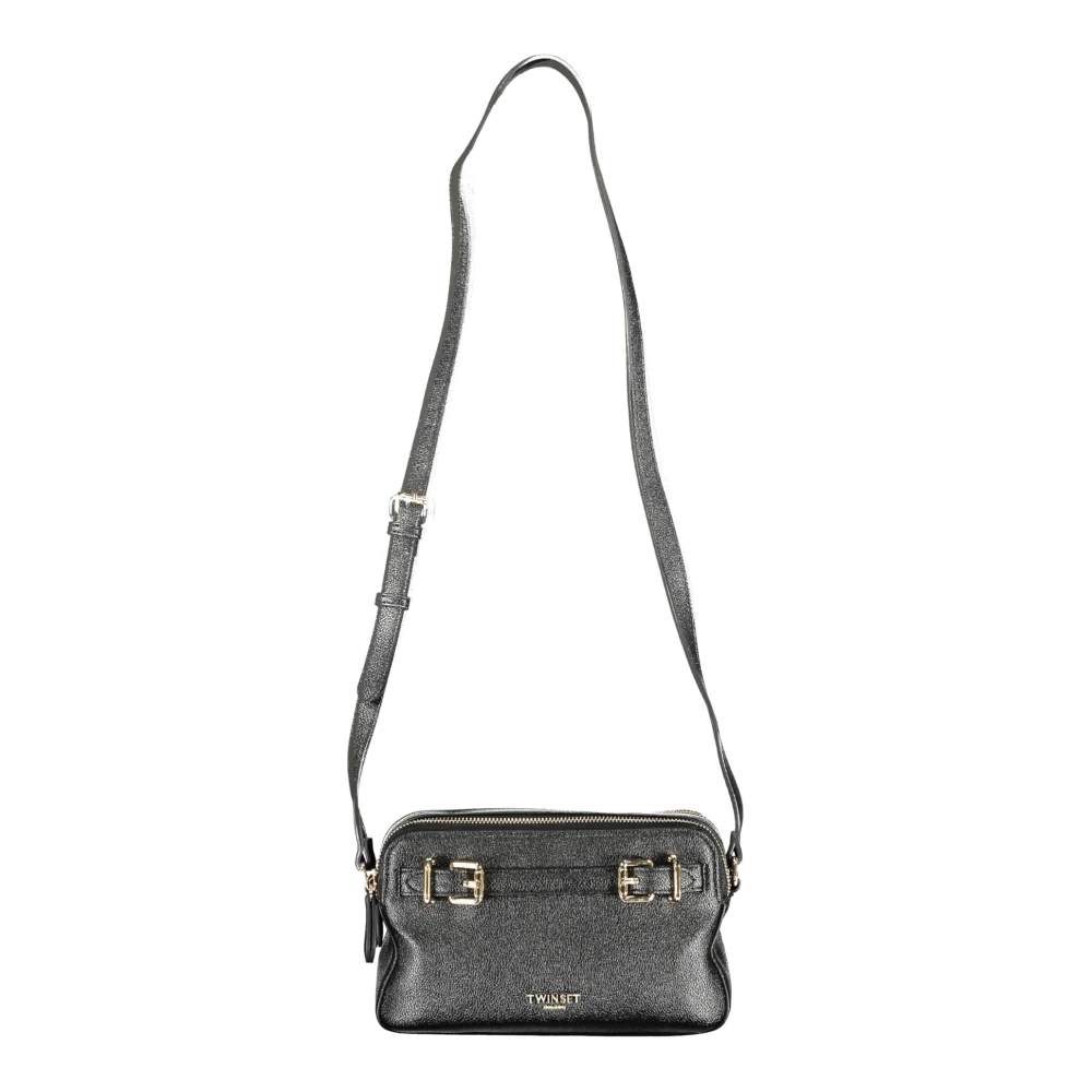 Twinset Nero Poliuretano Women Bag - Image 2