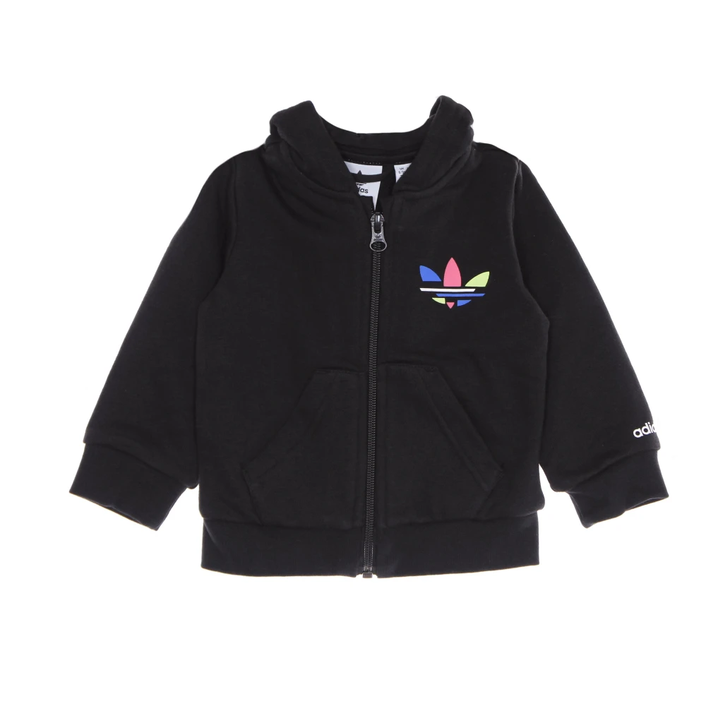 Adidas Nyfödd huvtröja set lätt långärmad Black, Unisex