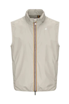 Stretch Dot Beige Vest