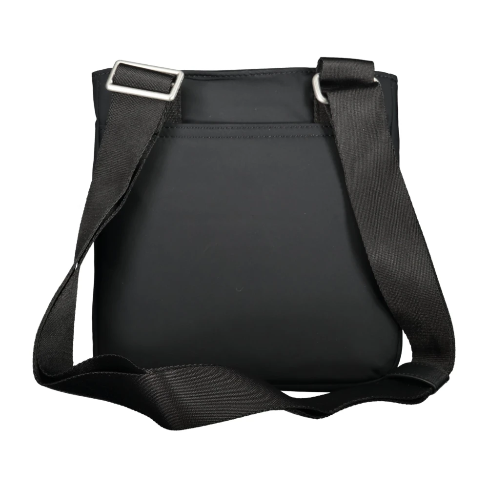 Tommy Hilfiger Verstelbare Crossbody Tas Zwart Polyester Black Heren