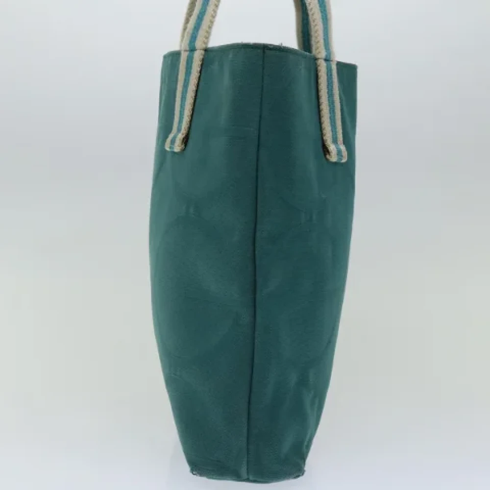 Gucci Vintage Pre-owned Canvas handbags Blue Dames