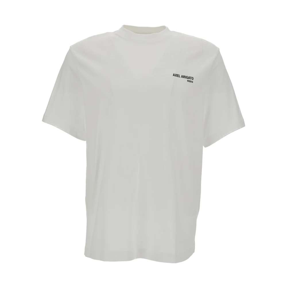Axel Arigato Heren Katoenen T-shirt Collectie White Heren