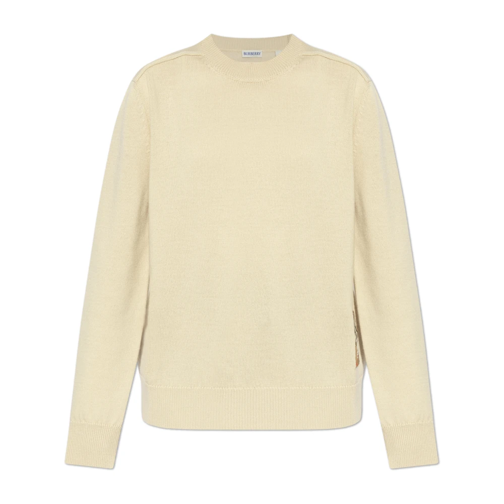 Burberry Wollen trui Beige Dames