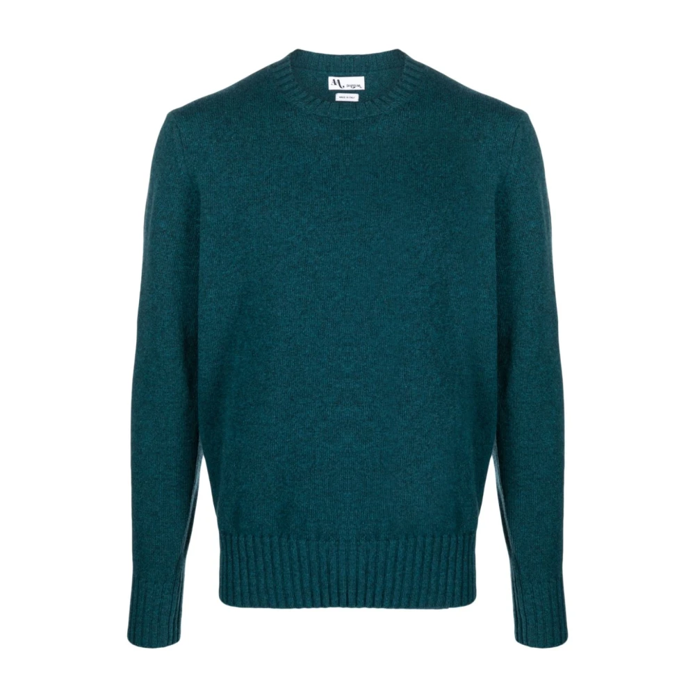 Doppiaa Blauwe Sweaters met Appio Shirt Blue Heren