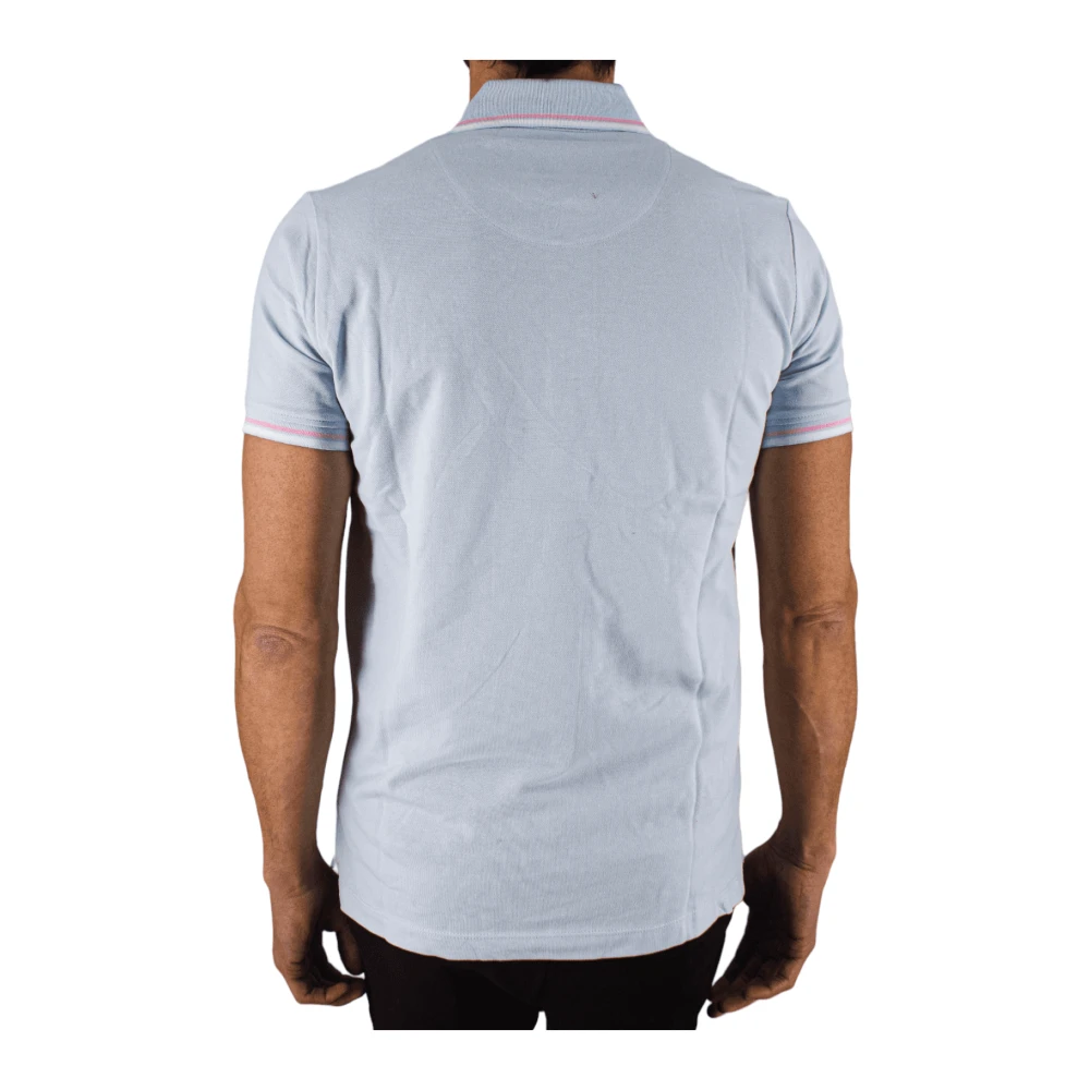 Cerruti 1881 Blauw Polo Shirt met Geborduurd Logo Blue Heren