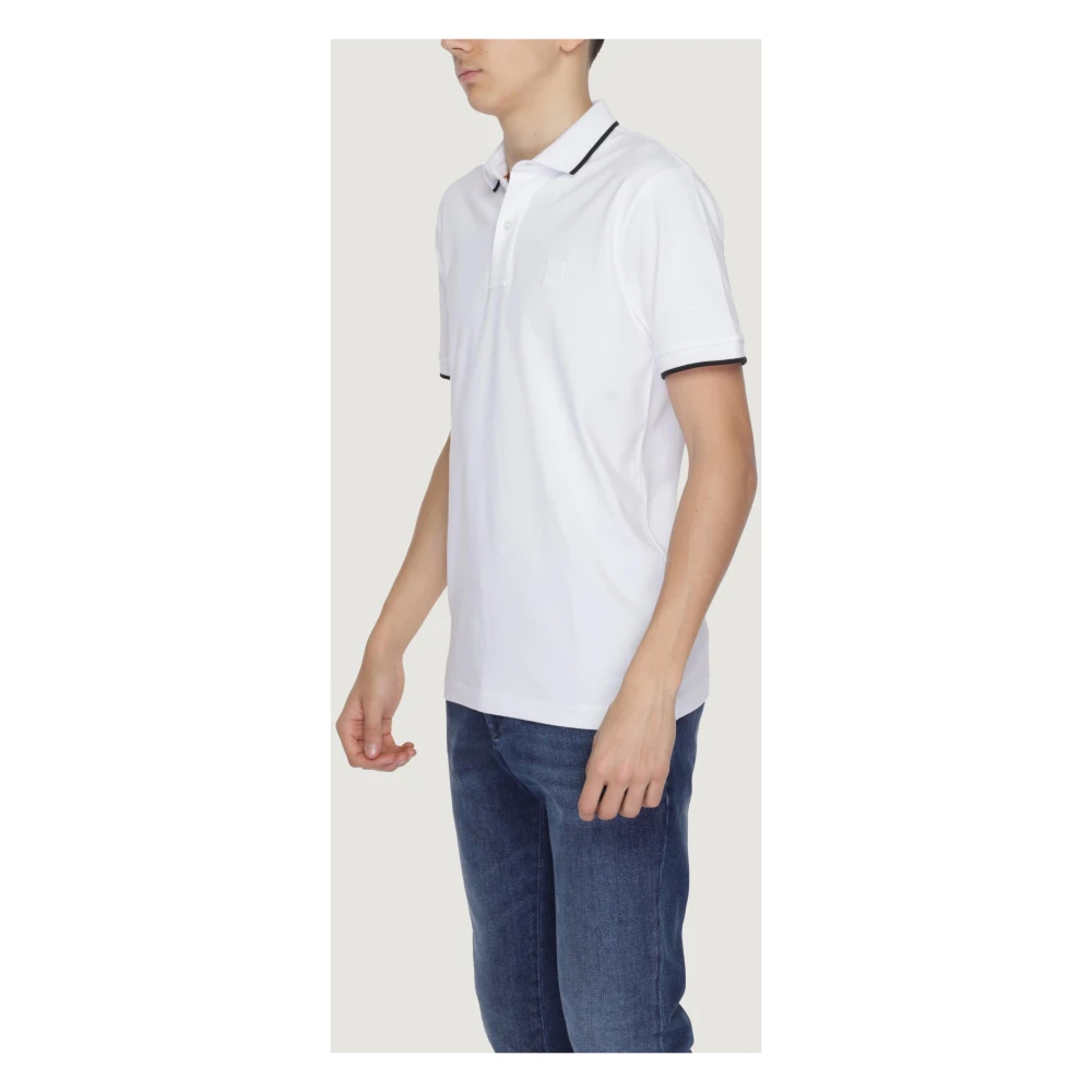 Hugo Boss Witte Polo Shirt voor Mannen White Heren