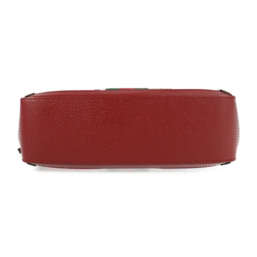 Gucci Vintage Tweedehands Rood Canvas Gucci Ophidia Red Dames