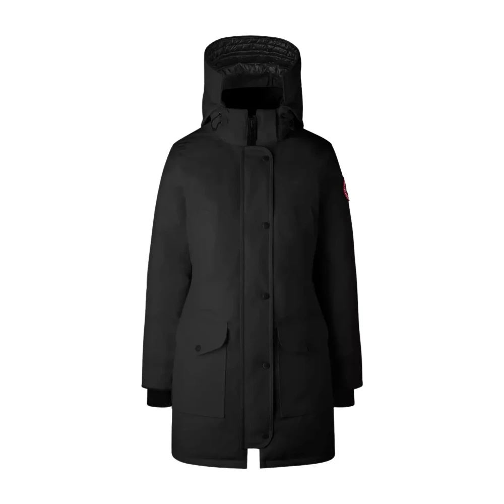 Canada Goose Women's Black Down Coats, Xs, Trillium Parka