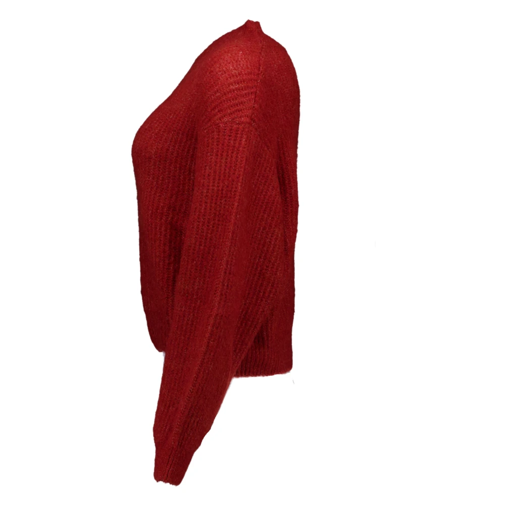 American vintage Bordeaux East18qh24 Sweater Red Dames