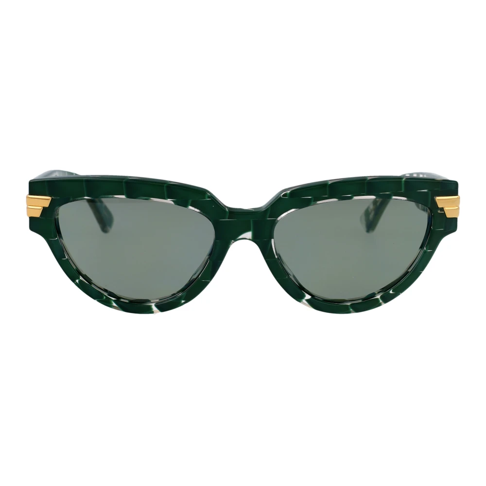 Bottega Veneta Women's Green Sunglasses, 55 Mm, Stylish Sunglasses