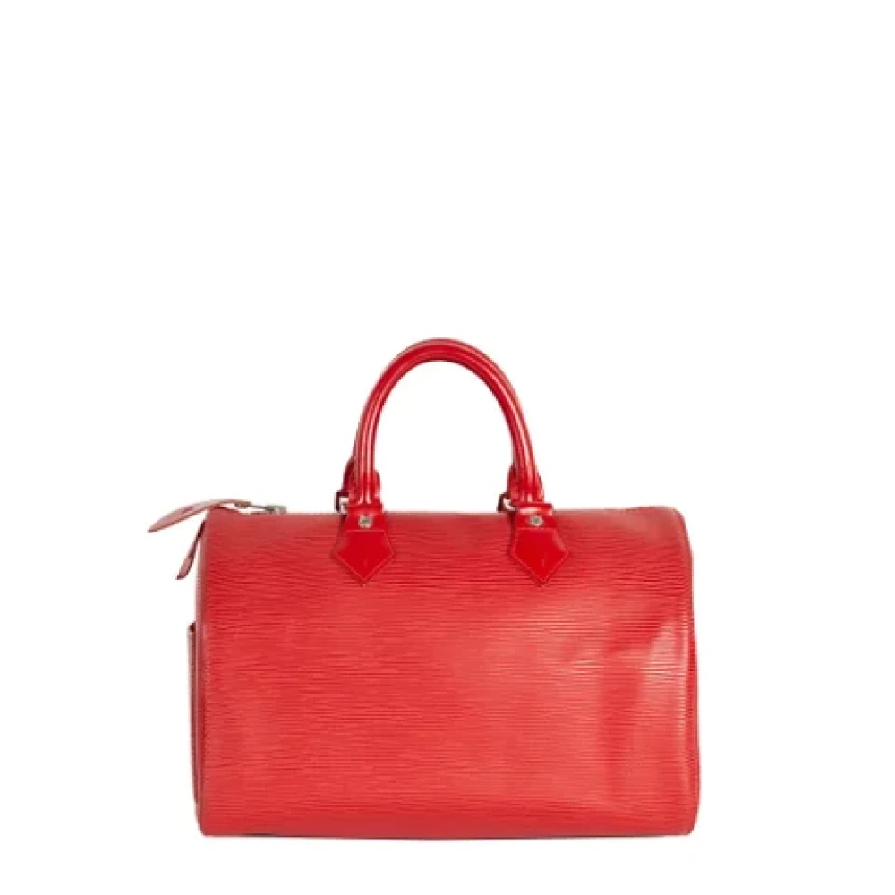 Louis Vuitton Vintage Pre-owned Leather handbags Red Dames