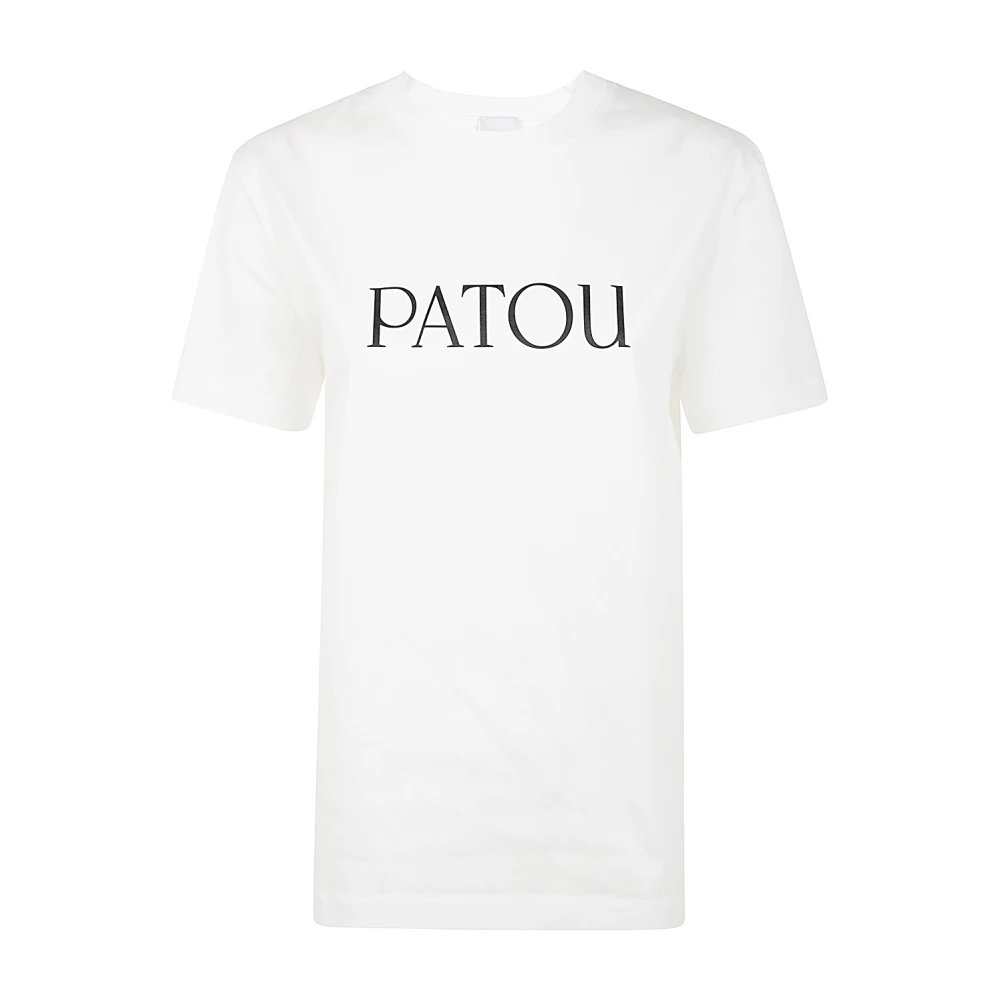 Patou Witte Essential T-shirt White Dames