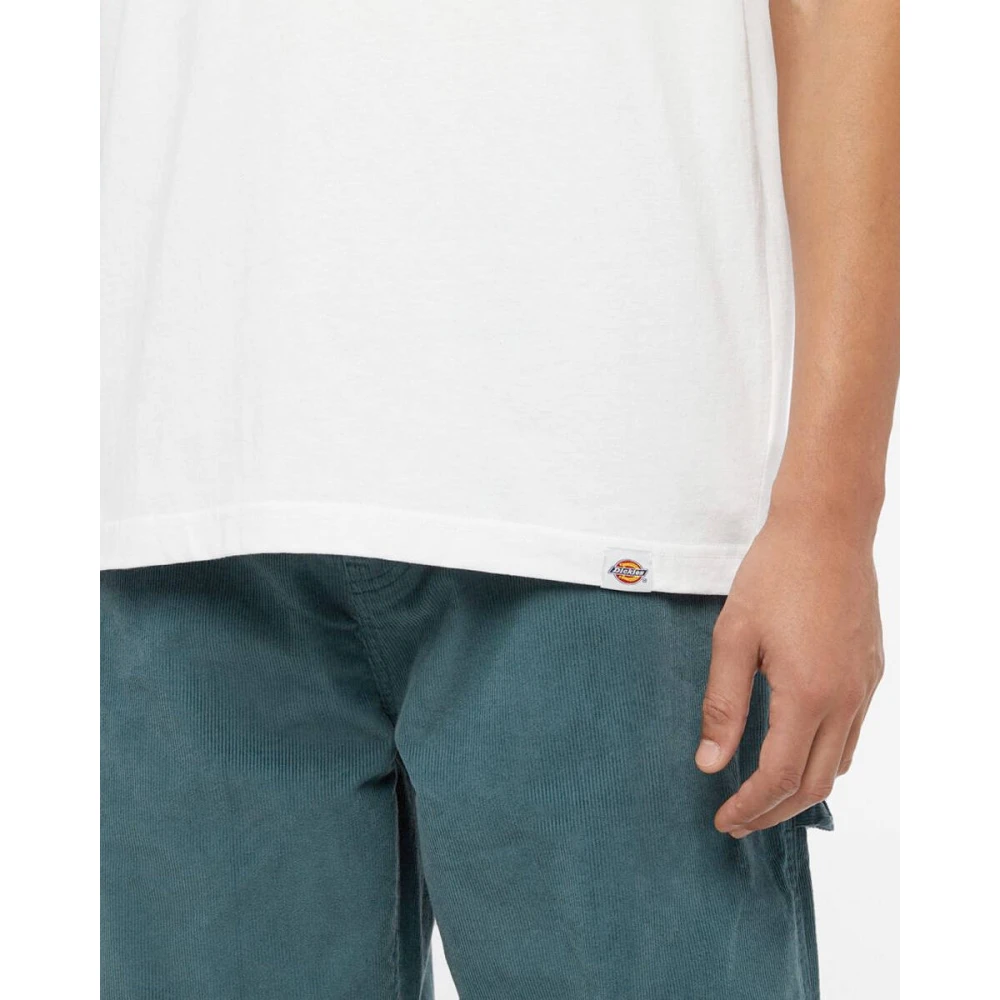 Dickies Panther Tee Short Sleeve Polo White Heren