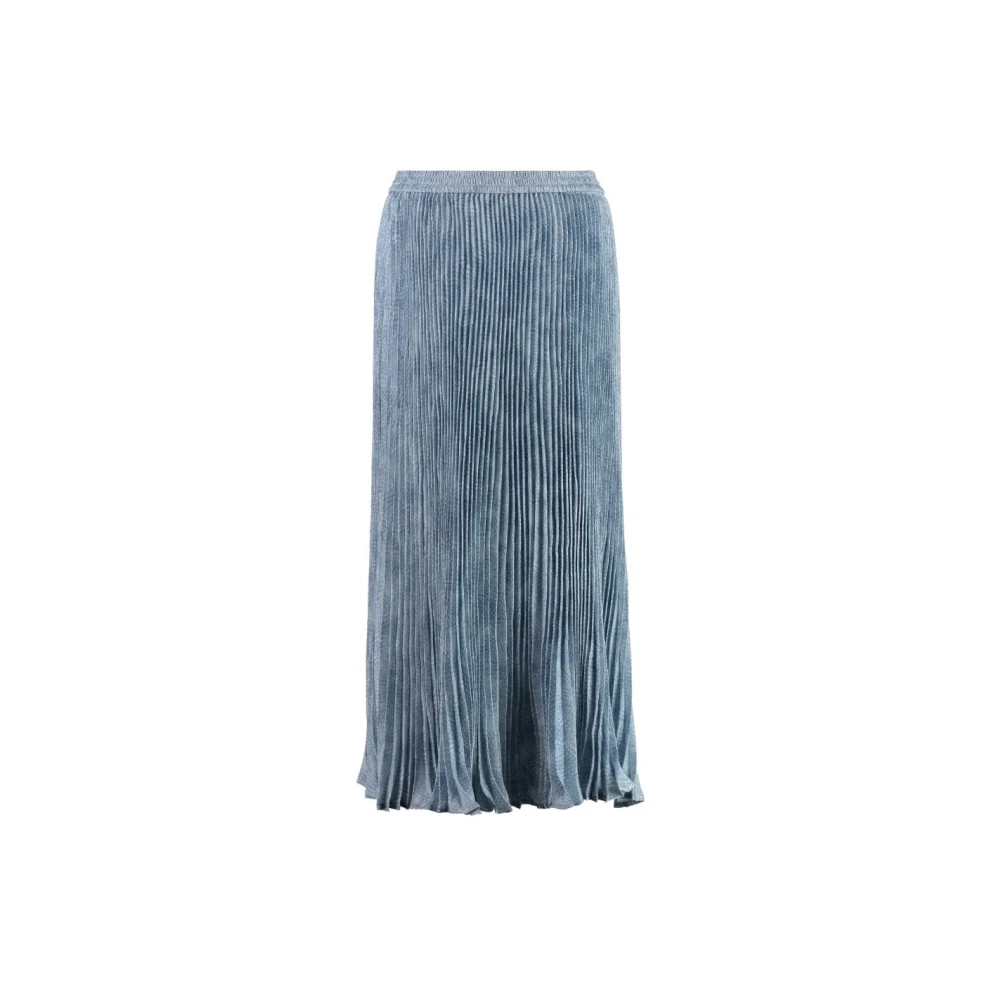 Michael Kors Elegante Rok voor Vrouwen Blue Dames